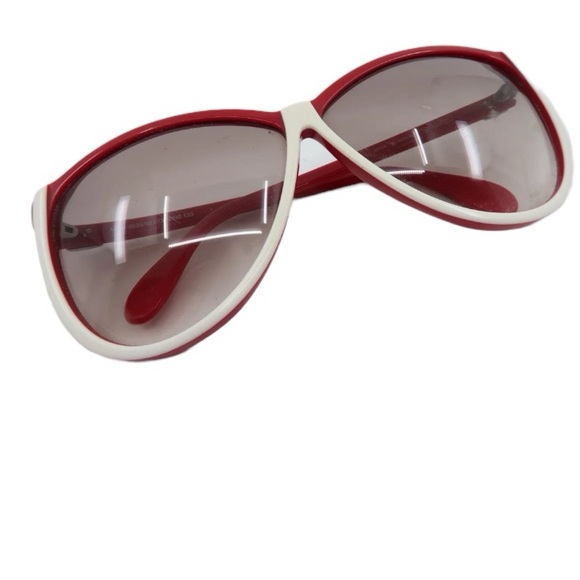 1970s Silhouette Oversized Sunglasses, Colorblock,  Mod. 3035, Made in Austria main image 4